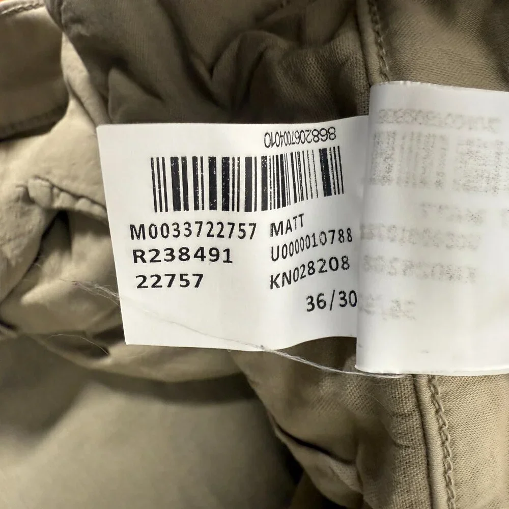 Mavi Khaki Pants Marcus Style Slim Straight Leg Sz. 36/30